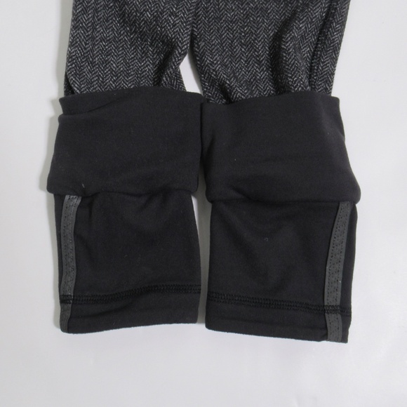 Lululemon Think Fast Hoodie Heathered Herringbone Heathered Black Black Size 6 - Picture 12 of 12